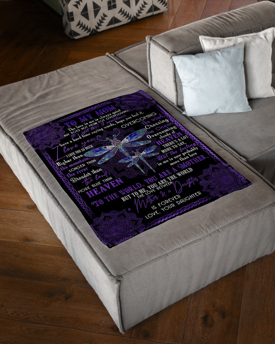Dragon Big Hug From Daughter Flannel Blanket For Living Room And Bedroom Styling