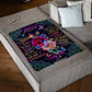 Rose I Love You With All My Heart My Loving Mother Flannel Blanket For Living Room And Bedroom Styling