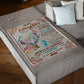 Deer Lover Believe In Yourself Mom To Daughter Flannel Blanket For Living Room And Bedroom Styling