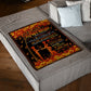 Family Endless Love Little Girl Flannel Blanket For Living Room And Bedroom Styling