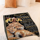 Lion Warm Sunshine Love Daughter Gift Flannel Blanket For Soft Bed Couch And Home Comfort