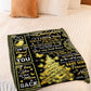 Family I Am So Proud Of You Daughter Gift Christmas Flannel Blanket For Soft Bed Couch And Home Comfort