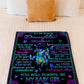 Family Never Feel That You Are Alone To Bonus Daughter Flannel Blanket For Relaxing At Home And Travel