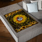Elephant Warm Sunshine Love Flannel Blanket For Living Room And Bedroom Styling