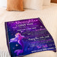 Mermaid Never Forget That I Love You Mom To Daughter Flannel Blanket For Soft Bed Couch And Home Comfort