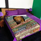 Cheetah Never Feel You Are Alone Panther Mom To Daughter Flannel Blanket For Bed Sofa And Reading Nook Decor