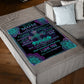 God I Love You With All My Heart Mother Flannel Blanket For Living Room And Bedroom Styling
