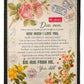 Family To My Mother For Mother Rose Letter Flannel Blanket For Bed Sofa And Reading Nook Decor