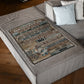 Elephant You Can Do It Daughter Gift Flannel Blanket For Living Room And Bedroom Styling