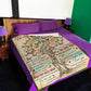 Butterfly Wherever Journey Life Mom To Daughter Flannel Blanket For Bed Sofa And Reading Nook Decor
