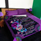 Rose Beloved Mother Message Flannel Blanket For Cozy Home Lounging And Gifting