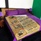 Family Dream Big Encouragement Daughter Gift Flannel Blanket For Bed Sofa And Reading Nook Decor