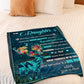 Deer Whenever You Feel Overwhelmed Flannel Blanket For Soft Bed Couch And Home Comfort