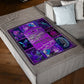 Dragon If Fate Whispers To You Halloween Mom To Daughter Flannel Blanket For Living Room And Bedroom Styling