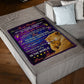 Lion My Heart Daughter Gift Flannel Blanket For Living Room And Bedroom Styling