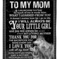 Wolf Inspiring Family Hero Message Your Little Girl Flannel Blanket For Bed Sofa And Reading Nook Decor
