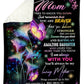 Butterfly I Am Always With You Flannel Blanket For Soft Bed Couch And Home Comfort