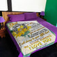 Dinosaur Lover Dad And Mom Dinosaur You Are Appreciated Flannel Blanket For Bed Sofa And Reading Nook Decor