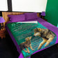 Wolf Lifelong Love Message Flannel Blanket For Cozy Home Lounging And Gifting