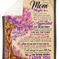 Family Endless Love Mother Flannel Blanket For Soft Bed Couch And Home Comfort