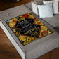 Sunflower You Will Always Be My Mother In My Life Flannel Blanket For Living Room And Bedroom Styling