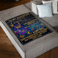 Butterfly Believe In Yourself Daughter Gift Flannel Blanket For Living Room And Bedroom Styling