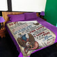 Eagle I Love You Daughter Gift Flannel Blanket For Bed Sofa And Reading Nook Decor