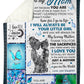 Butterfly Loving Mom I Will Always Be Your Little Girl Flannel Blanket For Soft Bed Couch And Home Comfort