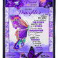 Butterfly If Fate Whispers To You Mom To Daughter Flannel Blanket For Cozy Home Lounging And Gifting