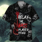 Relax The Bass Player Is Here Skull Hawaiian Shirt