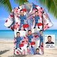 Hawaiian Shirt / Adults / S Repair Man Custom Photo Face Hawaiian Shirt