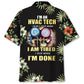 Hawaiian Shirt / Adults / S Retired HVAC Techician Hawaiian Shirt
