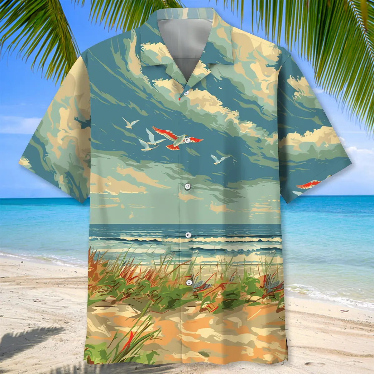 Retired Postal Service Hawaiian Shirt