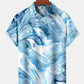 Retro Abstract Gradient Psychedelic Art Hawaiian Shirt