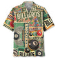 Hawaiian Shirt / Adults / S Retro Billiard Hawaiian Shirt
