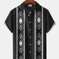 Hawaiian Shirt / Adults / S Retro Geometric 60s Classic Bowling Hawaiian Shirt