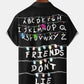 Retro Letters Light Up Friends Don't Lie Hawaiian Shirt