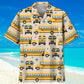 Retro School Bus Hawaiian Shirt