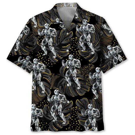 Hawaiian Shirt / Adults / S Robot Fighter Hawaiian Shirt