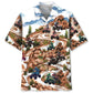 Hawaiian Shirt / Adults / S Rocky Mountain ATV Motocross Off Road Hawaiian Shirt