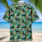Rottweiler Hawaiian Beach Hawaiian Shirt
