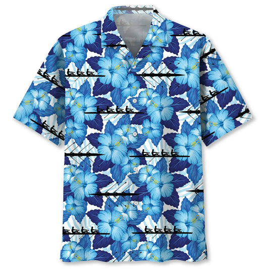 Hawaiian Shirt / Adults / S Rowing Competition Hawaiian Shirt