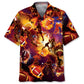 Hawaiian Shirt / Adults / S Rugby Fire Hawaiian Shirt