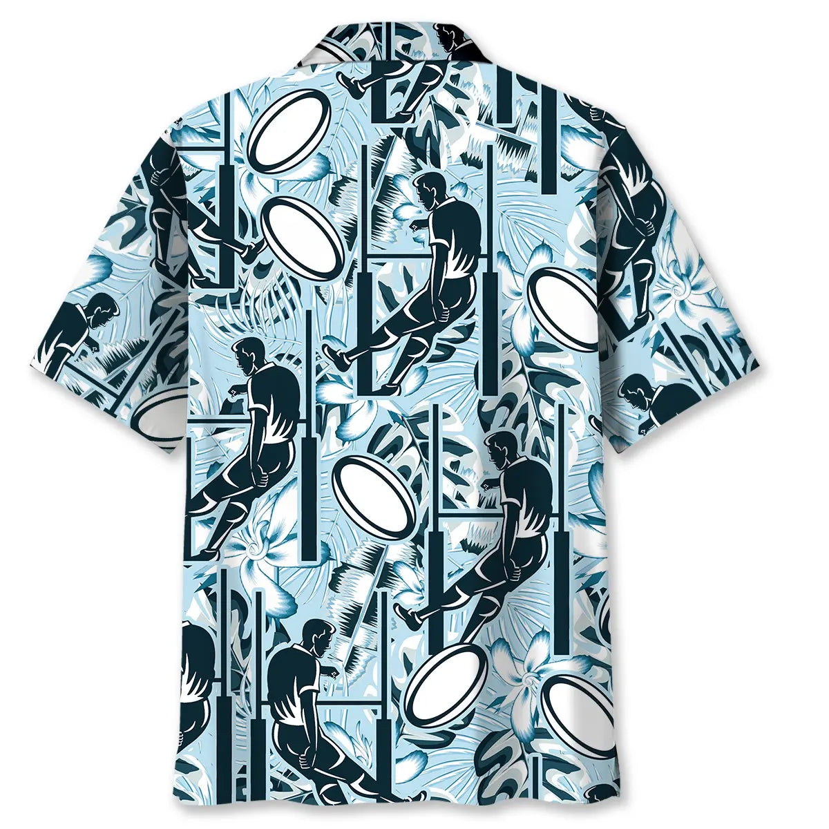 Rugby Player Hawaiian Shirt