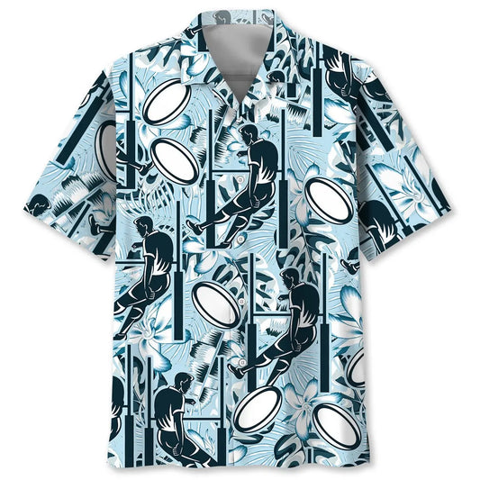 Hawaiian Shirt / Adults / S Rugby Player Hawaiian Shirt