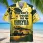 School Bus Drive Hawaiian Shirt