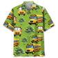 Hawaiian Shirt / Adults / S School Bus Drive Hawaiian Shirt