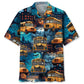 Hawaiian Shirt / Adults / S School Bus Halloween Night Hawaiian Shirt