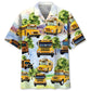 Hawaiian Shirt / Adults / S School Bus Hawaiian Shirt