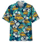 Hawaiian Shirt / Adults / S School Bus Tropical Hawaiian Shirt